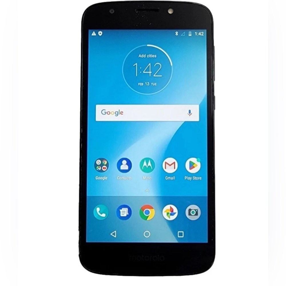 Motorola Moto E5 Play XT1921-5 Smartphone (unlocked) - 16GB Blue No Rear Panel